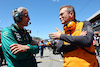 GP CANADA, Mike Krack (LUX) Aston Martin F1 Team with Andreas Seidl, McLaren Managing Director
19.06.2022. Formula 1 World Championship, Rd 9, Canadian Grand Prix, Montreal, Canada, Gara Day.
- www.xpbimages.com, EMail: requests@xpbimages.com © Copyright: Batchelor / XPB Images