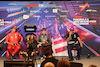 GP CANADA, (L to R): Carlos Sainz Jr (ESP) Ferrari; Max Verstappen (NLD) Red Bull Racing; e Lewis Hamilton (GBR) Mercedes AMG F1 in the post race FIA Press Conference.
19.06.2022. Formula 1 World Championship, Rd 9, Canadian Grand Prix, Montreal, Canada, Gara Day.
- www.xpbimages.com, EMail: requests@xpbimages.com © Copyright: XPB Images
