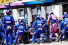 GP CANADA, Esteban Ocon (FRA) Alpine F1 Team A522 makes a pit stop.
19.06.2022. Formula 1 World Championship, Rd 9, Canadian Grand Prix, Montreal, Canada, Gara Day.
- www.xpbimages.com, EMail: requests@xpbimages.com © Copyright: Batchelor / XPB Images