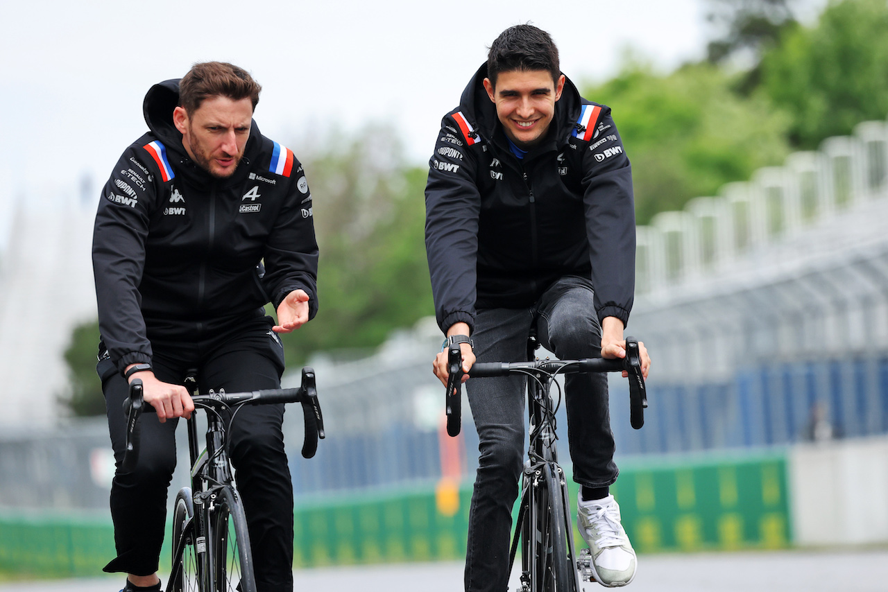 GP CANADA, Esteban Ocon (FRA) Alpine F1 Team rides the circuit.
16.06.2022. Formula 1 World Championship, Rd 9, Canadian Grand Prix, Montreal, Canada, Preparation Day.
- www.xpbimages.com, EMail: requests@xpbimages.com © Copyright: Bearne / XPB Images