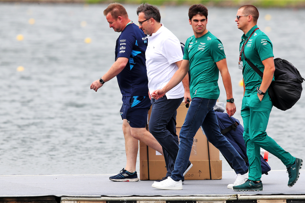 GP CANADA, Lance Stroll (CDN) Aston Martin F1 Team.
16.06.2022. Formula 1 World Championship, Rd 9, Canadian Grand Prix, Montreal, Canada, Preparation Day.
 - www.xpbimages.com, EMail: requests@xpbimages.com © Copyright: Coates / XPB Images