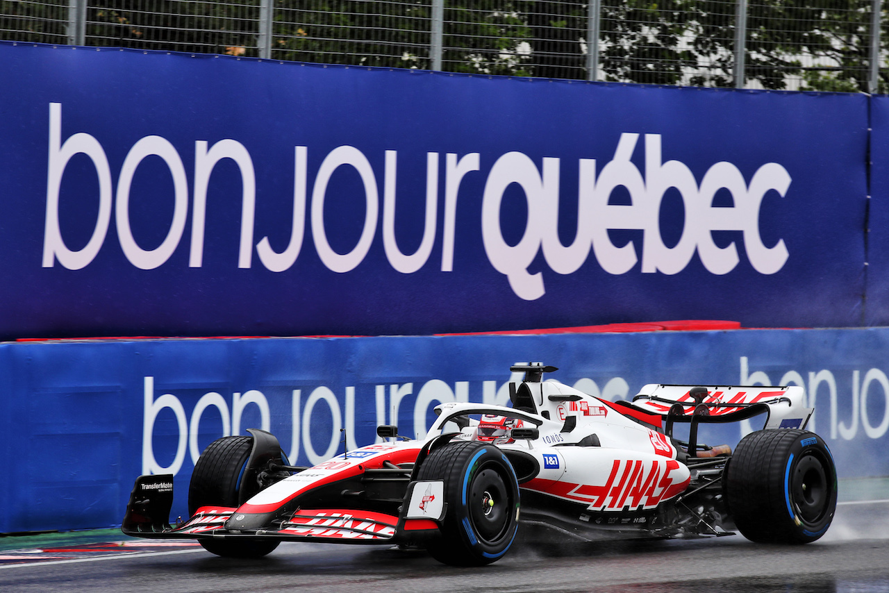 GP CANADA, Kevin Magnussen (DEN) Haas VF-22.
18.06.2022. Formula 1 World Championship, Rd 9, Canadian Grand Prix, Montreal, Canada, Qualifiche Day.
 - www.xpbimages.com, EMail: requests@xpbimages.com © Copyright: Coates / XPB Images