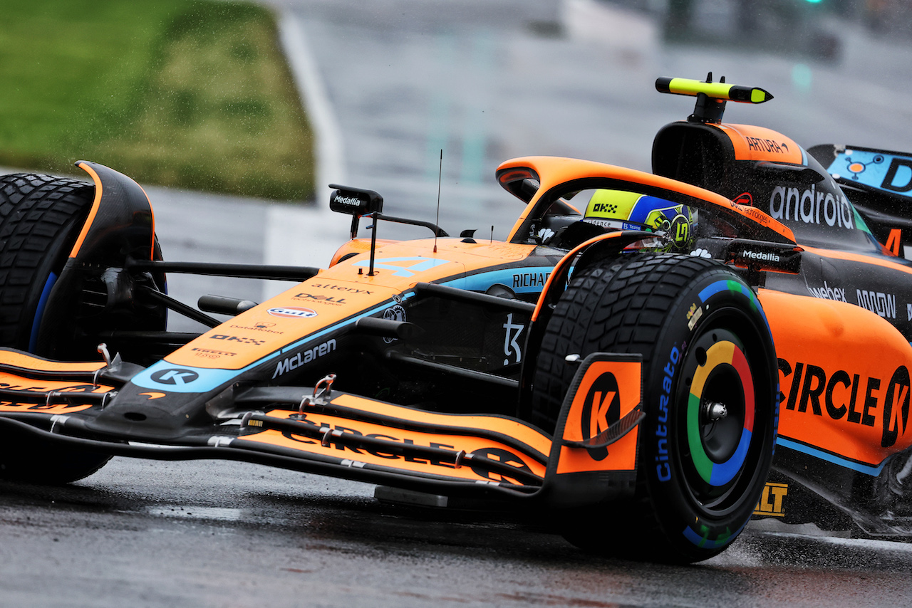 GP CANADA, Lando Norris (GBR) McLaren MCL36.
18.06.2022. Formula 1 World Championship, Rd 9, Canadian Grand Prix, Montreal, Canada, Qualifiche Day.
- www.xpbimages.com, EMail: requests@xpbimages.com © Copyright: Bearne / XPB Images