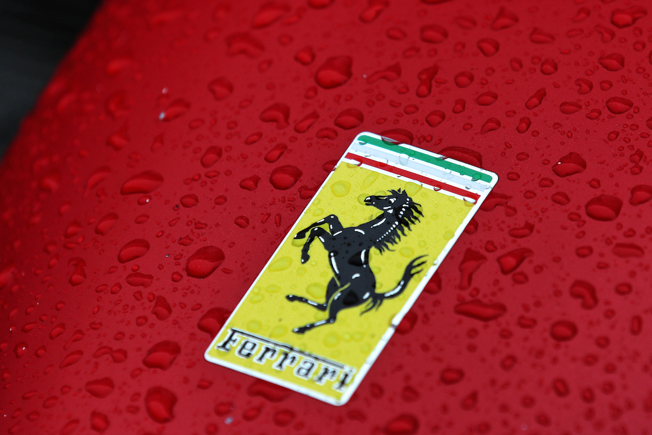 GP CANADA, Ferrari F1-75 nosecone - logo.
18.06.2022. Formula 1 World Championship, Rd 9, Canadian Grand Prix, Montreal, Canada, Qualifiche Day.
 - www.xpbimages.com, EMail: requests@xpbimages.com © Copyright: Coates / XPB Images