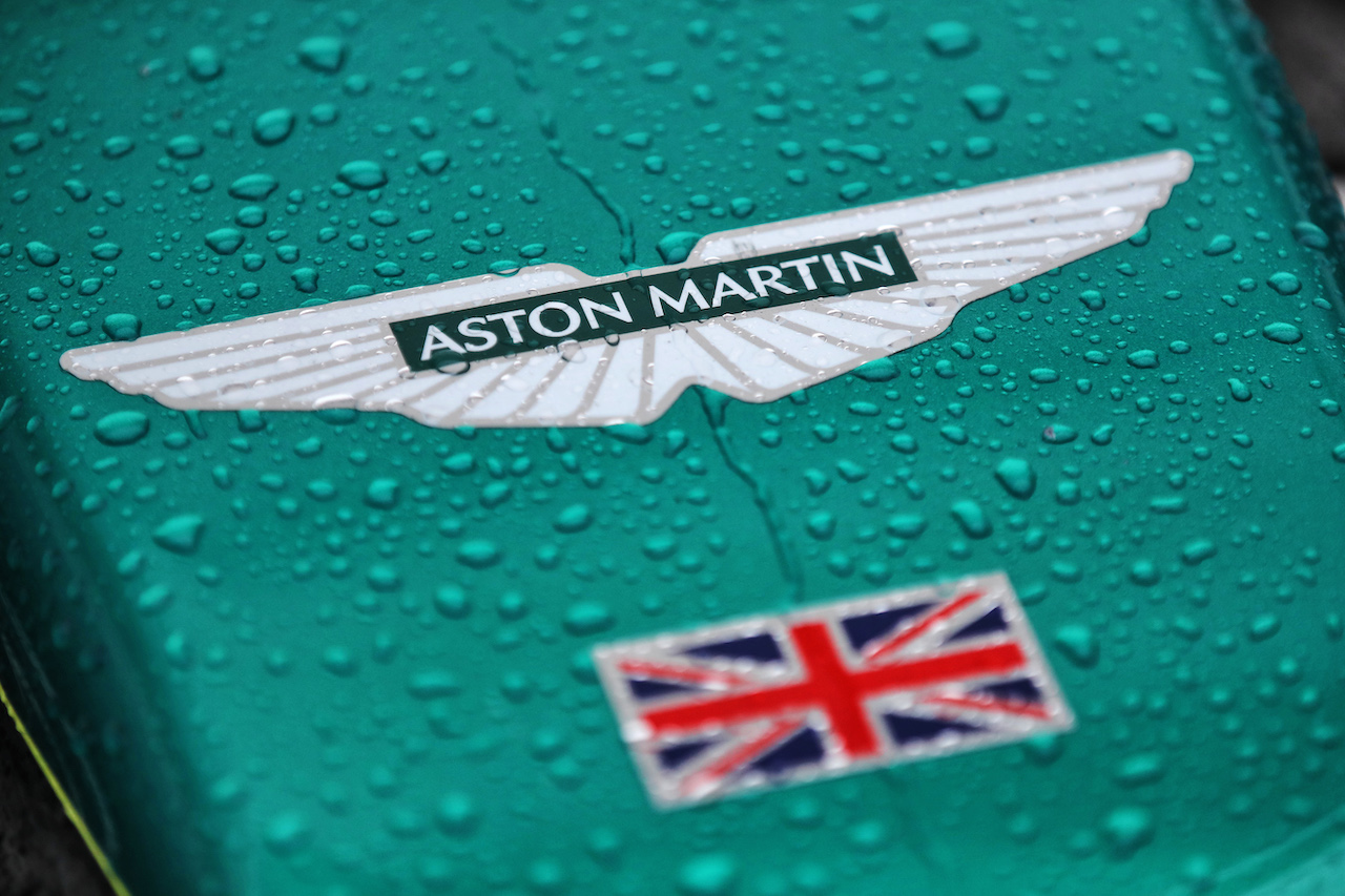 GP CANADA, Aston Martin F1 Team AMR22 nosecone - logo.
18.06.2022. Formula 1 World Championship, Rd 9, Canadian Grand Prix, Montreal, Canada, Qualifiche Day.
 - www.xpbimages.com, EMail: requests@xpbimages.com © Copyright: Coates / XPB Images