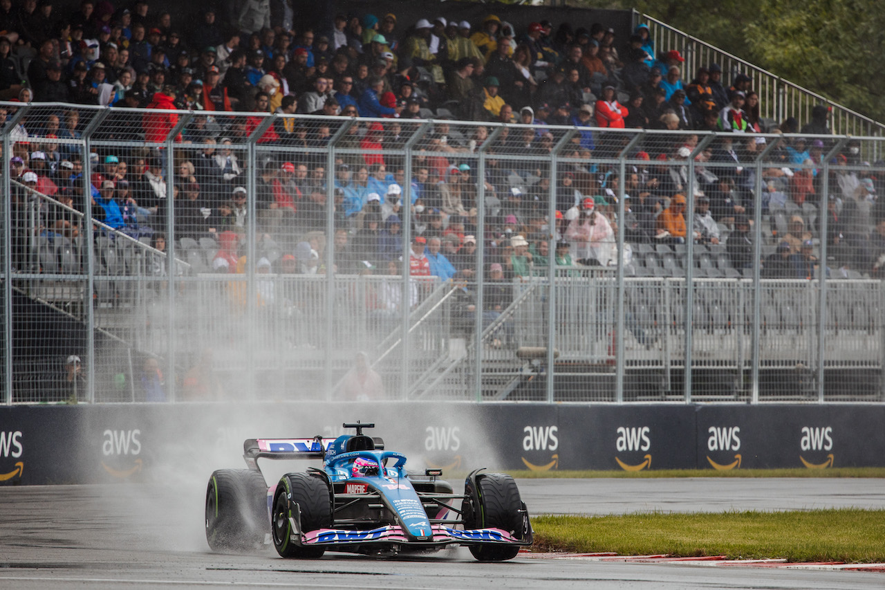 GP CANADA, Fernando Alonso (ESP) Alpine F1 Team A522.
18.06.2022. Formula 1 World Championship, Rd 9, Canadian Grand Prix, Montreal, Canada, Qualifiche Day.
- www.xpbimages.com, EMail: requests@xpbimages.com © Copyright: Bearne / XPB Images