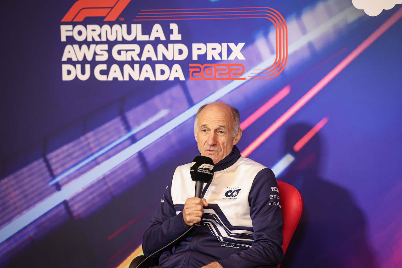 GP CANADA, Franz Tost (AUT) AlphaTauri Team Principal in the FIA Press Conference.
18.06.2022. Formula 1 World Championship, Rd 9, Canadian Grand Prix, Montreal, Canada, Qualifiche Day.
- www.xpbimages.com, EMail: requests@xpbimages.com © Copyright: XPB Images
