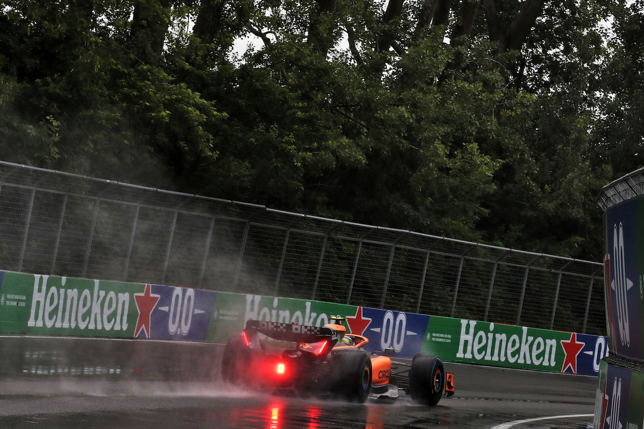 GP CANADA, Lando Norris (GBR) McLaren MCL36.
18.06.2022. Formula 1 World Championship, Rd 9, Canadian Grand Prix, Montreal, Canada, Qualifiche Day.
 - www.xpbimages.com, EMail: requests@xpbimages.com © Copyright: Coates / XPB Images