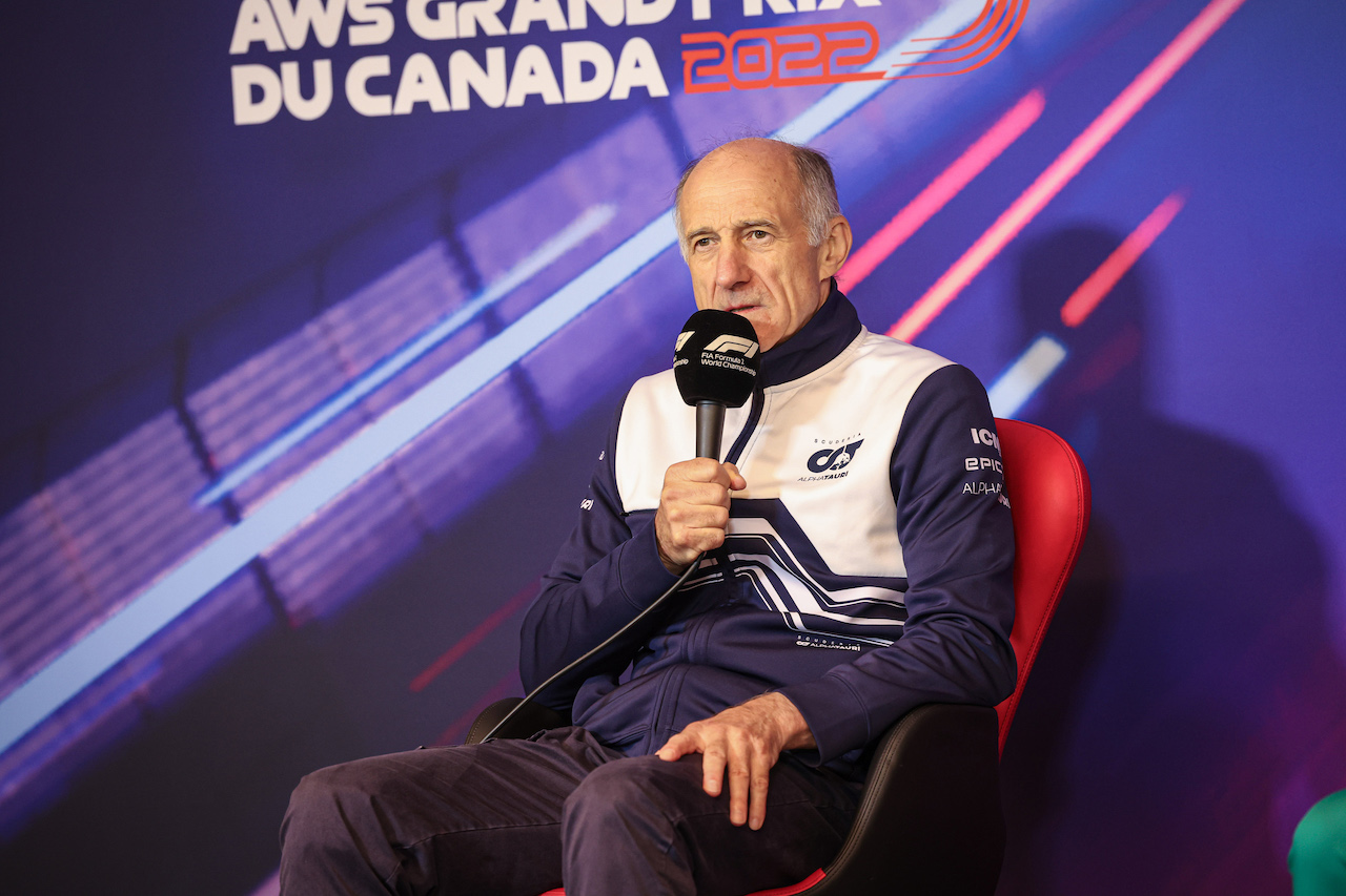 GP CANADA, Franz Tost (AUT) AlphaTauri Team Principal in the FIA Press Conference.
18.06.2022. Formula 1 World Championship, Rd 9, Canadian Grand Prix, Montreal, Canada, Qualifiche Day.
- www.xpbimages.com, EMail: requests@xpbimages.com © Copyright: XPB Images
