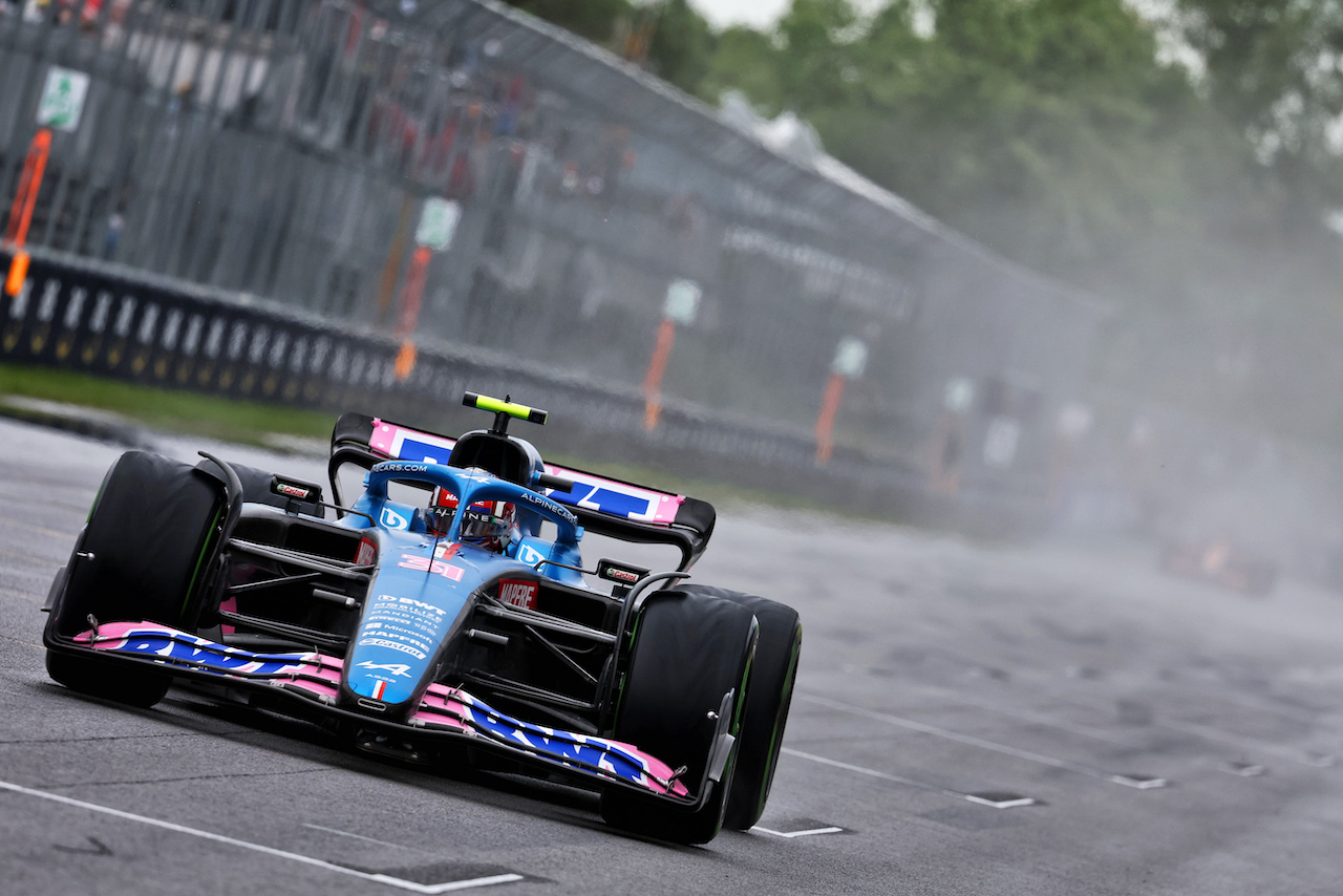 GP CANADA, Esteban Ocon (FRA) Alpine F1 Team A522.
18.06.2022. Formula 1 World Championship, Rd 9, Canadian Grand Prix, Montreal, Canada, Qualifiche Day.
- www.xpbimages.com, EMail: requests@xpbimages.com © Copyright: Batchelor / XPB Images