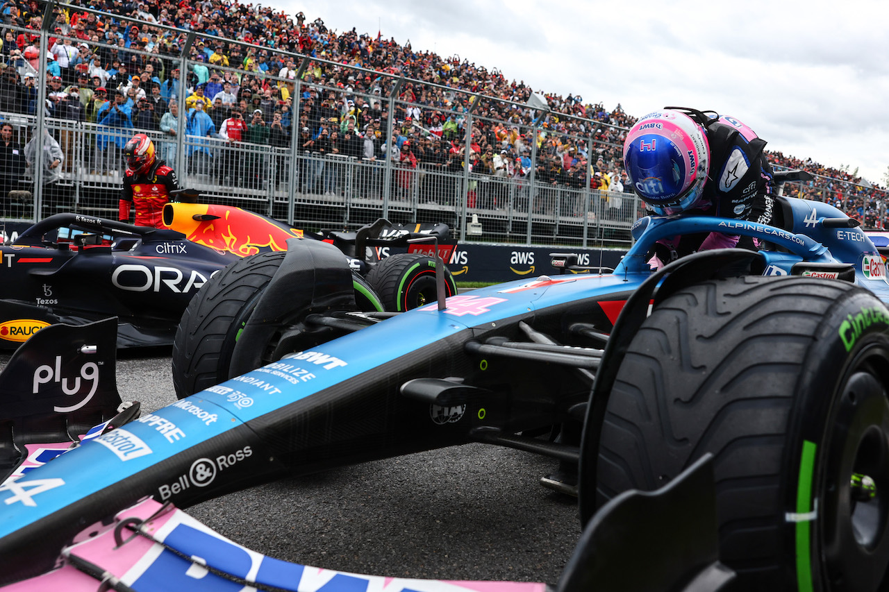 GP CANADA, Fernando Alonso (ESP), Alpine F1 Team 
18.06.2022. Formula 1 World Championship, Rd 9, Canadian Grand Prix, Montreal, Canada, Qualifiche Day.
- www.xpbimages.com, EMail: requests@xpbimages.com ¬© Copyright: Charniaux / XPB Images