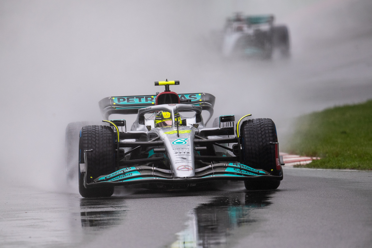 GP CANADA, Lewis Hamilton (GBR) Mercedes AMG F1 W13.
18.06.2022. Formula 1 World Championship, Rd 9, Canadian Grand Prix, Montreal, Canada, Qualifiche Day.
- www.xpbimages.com, EMail: requests@xpbimages.com © Copyright: Price / XPB Images