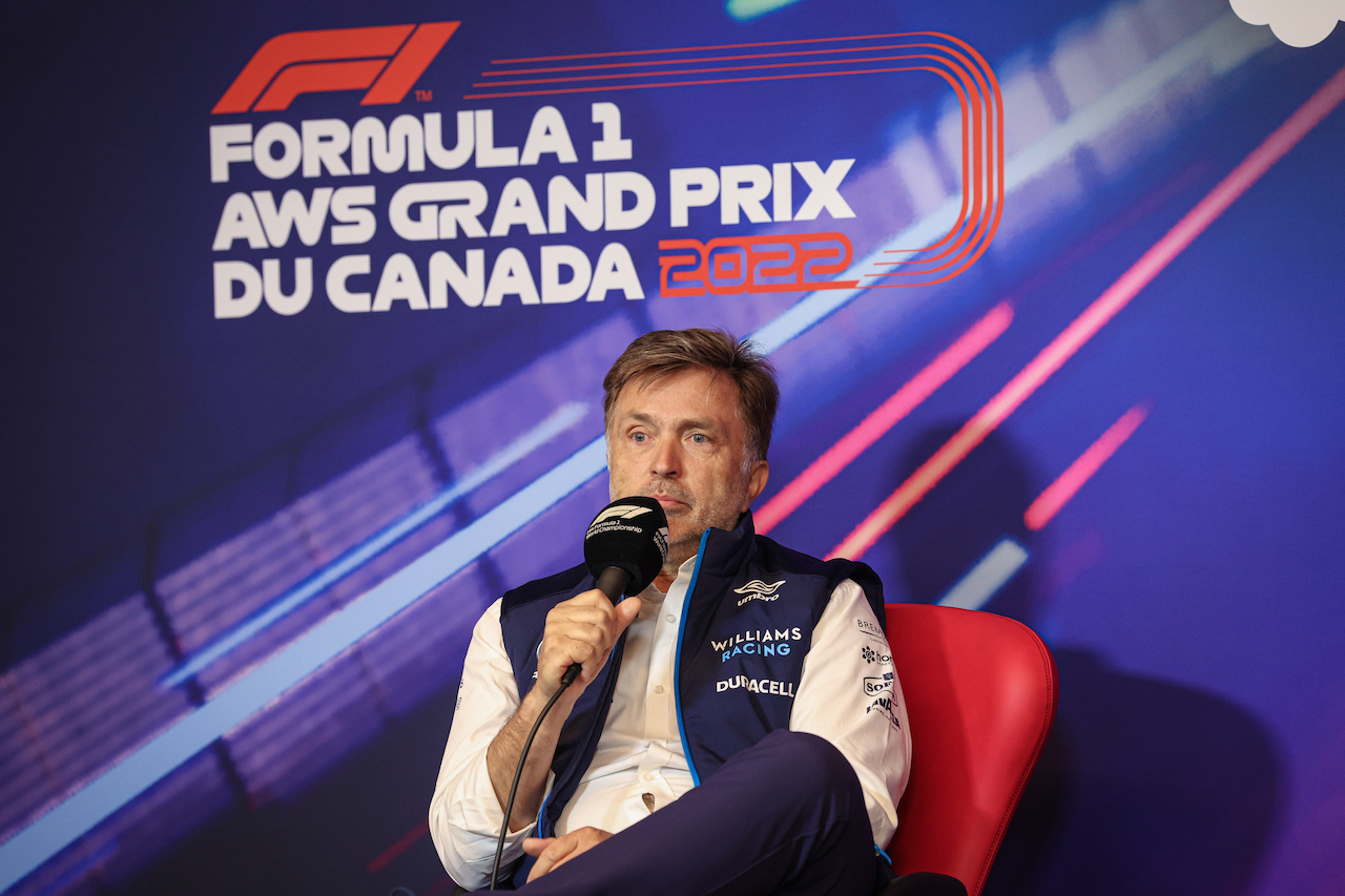 GP CANADA, Jost Capito (GER) Williams Racing Chief Executive Officer in the FIA Press Conference.
18.06.2022. Formula 1 World Championship, Rd 9, Canadian Grand Prix, Montreal, Canada, Qualifiche Day.
- www.xpbimages.com, EMail: requests@xpbimages.com © Copyright: XPB Images
