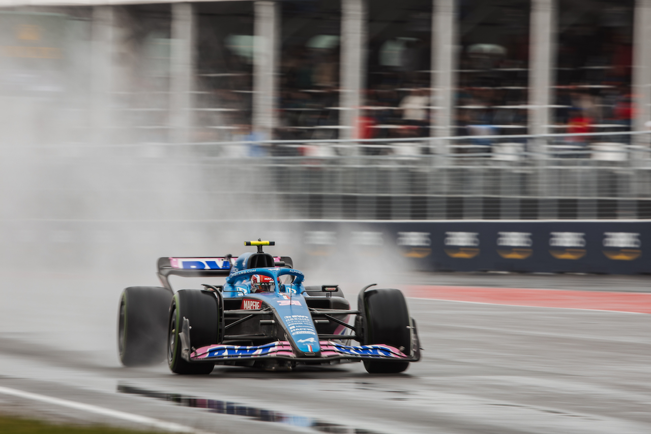 GP CANADA, Esteban Ocon (FRA) Alpine F1 Team A522.
18.06.2022. Formula 1 World Championship, Rd 9, Canadian Grand Prix, Montreal, Canada, Qualifiche Day.
- www.xpbimages.com, EMail: requests@xpbimages.com © Copyright: Bearne / XPB Images