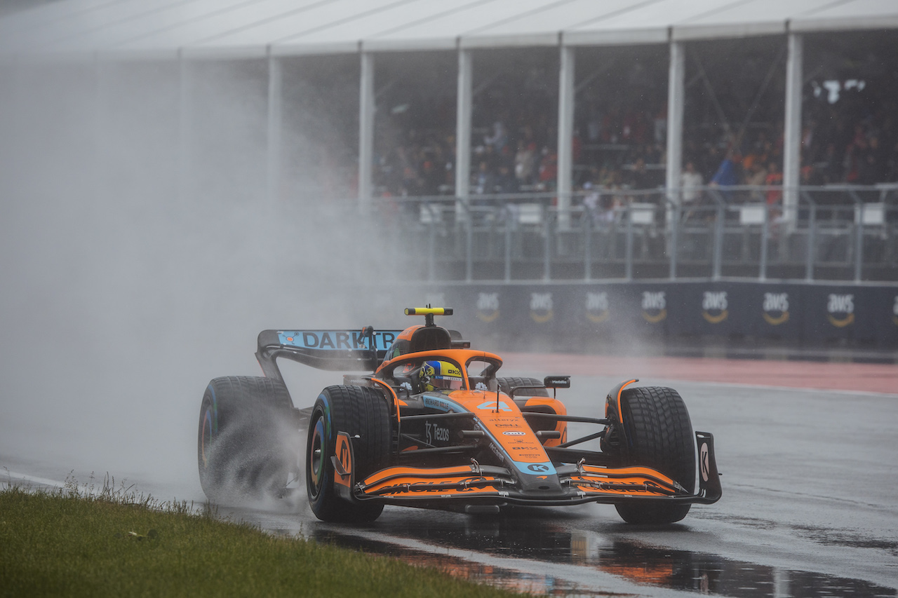 GP CANADA, Lando Norris (GBR) McLaren MCL36.
18.06.2022. Formula 1 World Championship, Rd 9, Canadian Grand Prix, Montreal, Canada, Qualifiche Day.
- www.xpbimages.com, EMail: requests@xpbimages.com © Copyright: Bearne / XPB Images
