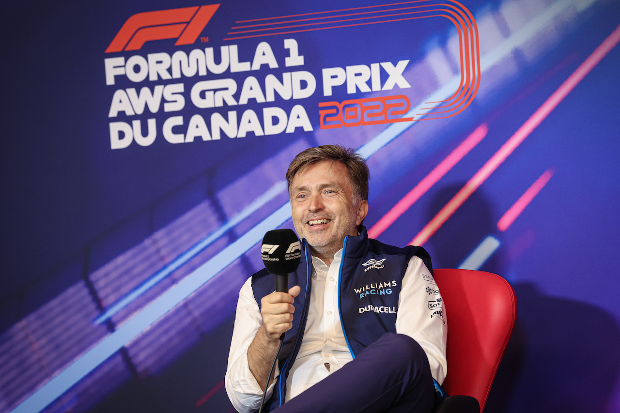GP CANADA, Jost Capito (GER) Williams Racing Chief Executive Officer in the FIA Press Conference.
18.06.2022. Formula 1 World Championship, Rd 9, Canadian Grand Prix, Montreal, Canada, Qualifiche Day.
- www.xpbimages.com, EMail: requests@xpbimages.com © Copyright: XPB Images