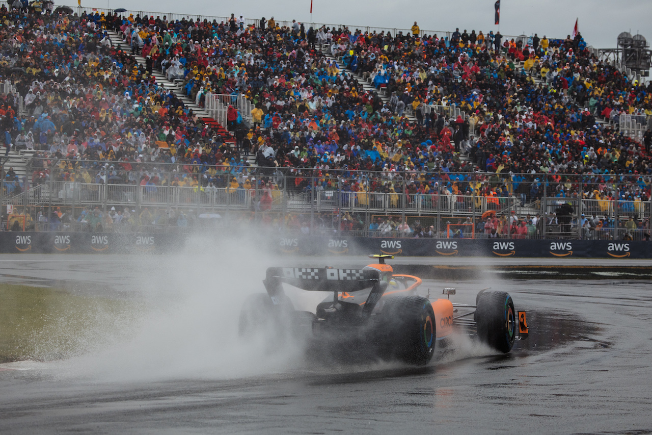 GP CANADA, Lando Norris (GBR) McLaren MCL36.
18.06.2022. Formula 1 World Championship, Rd 9, Canadian Grand Prix, Montreal, Canada, Qualifiche Day.
- www.xpbimages.com, EMail: requests@xpbimages.com © Copyright: Bearne / XPB Images
