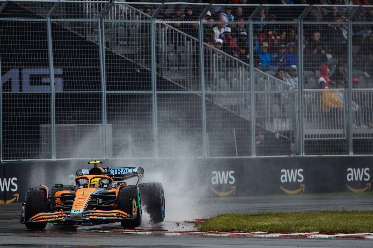 GP CANADA, Lando Norris (GBR) McLaren MCL36.
18.06.2022. Formula 1 World Championship, Rd 9, Canadian Grand Prix, Montreal, Canada, Qualifiche Day.
- www.xpbimages.com, EMail: requests@xpbimages.com © Copyright: Bearne / XPB Images