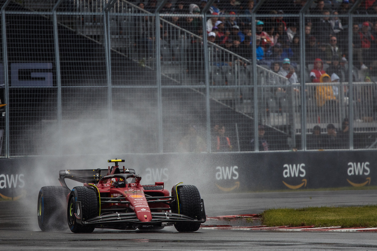 GP CANADA, Carlos Sainz Jr (ESP) Ferrari F1-75.
18.06.2022. Formula 1 World Championship, Rd 9, Canadian Grand Prix, Montreal, Canada, Qualifiche Day.
- www.xpbimages.com, EMail: requests@xpbimages.com © Copyright: Bearne / XPB Images