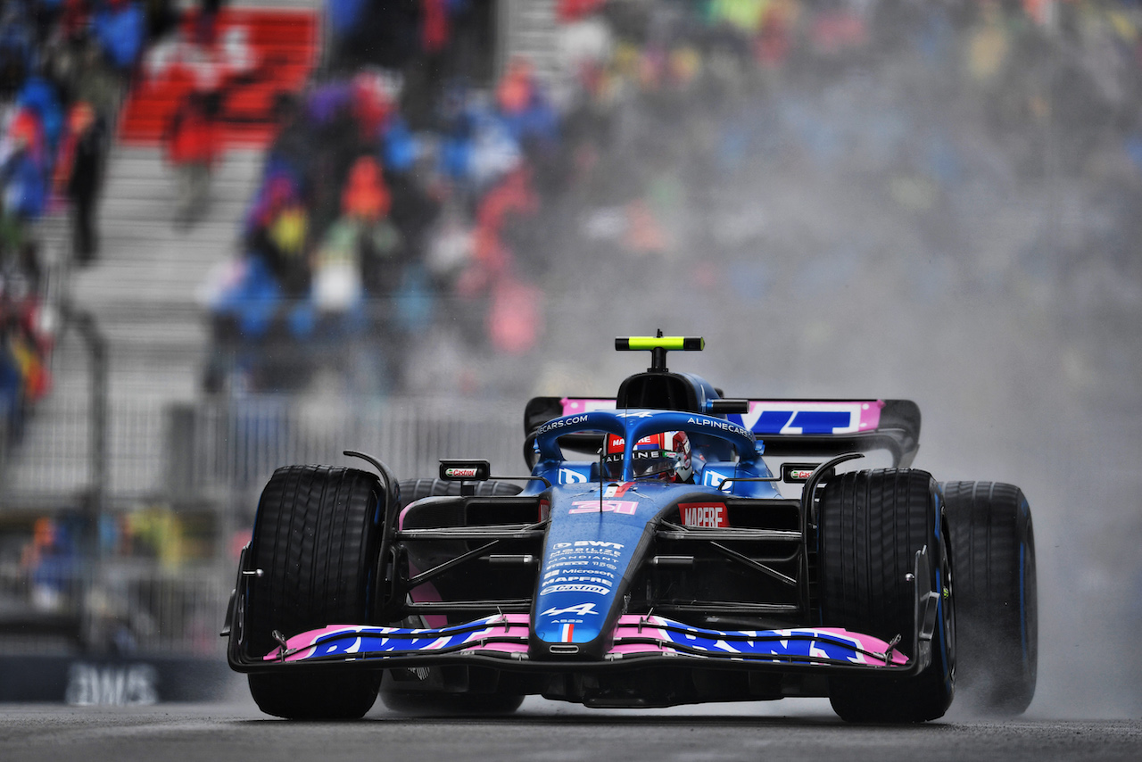 GP CANADA, Esteban Ocon (FRA) Alpine F1 Team A522.
18.06.2022. Formula 1 World Championship, Rd 9, Canadian Grand Prix, Montreal, Canada, Qualifiche Day.
- www.xpbimages.com, EMail: requests@xpbimages.com © Copyright: Price / XPB Images