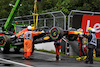 GP CANADA, The Red Bull Racing RB18 of Sergio Perez (MEX) Red Bull Racing is recovered after he crashed during qualifying.
18.06.2022. Formula 1 World Championship, Rd 9, Canadian Grand Prix, Montreal, Canada, Qualifiche Day.
- www.xpbimages.com, EMail: requests@xpbimages.com © Copyright: Price / XPB Images