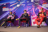 GP CANADA, (L to R): Fernando Alonso (ESP) Alpine F1 Team; Max Verstappen (NLD) Red Bull Racing; e Carlos Sainz Jr (ESP) Ferrari, in the post qualifying FIA Press Conference.
18.06.2022. Formula 1 World Championship, Rd 9, Canadian Grand Prix, Montreal, Canada, Qualifiche Day.
- www.xpbimages.com, EMail: requests@xpbimages.com © Copyright: XPB Images