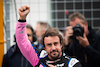 GP CANADA, Fernando Alonso (ESP) Alpine F1 Team celebrates his second position in qualifying parc ferme.
18.06.2022. Formula 1 World Championship, Rd 9, Canadian Grand Prix, Montreal, Canada, Qualifiche Day.
- www.xpbimages.com, EMail: requests@xpbimages.com © Copyright: Price / XPB Images
