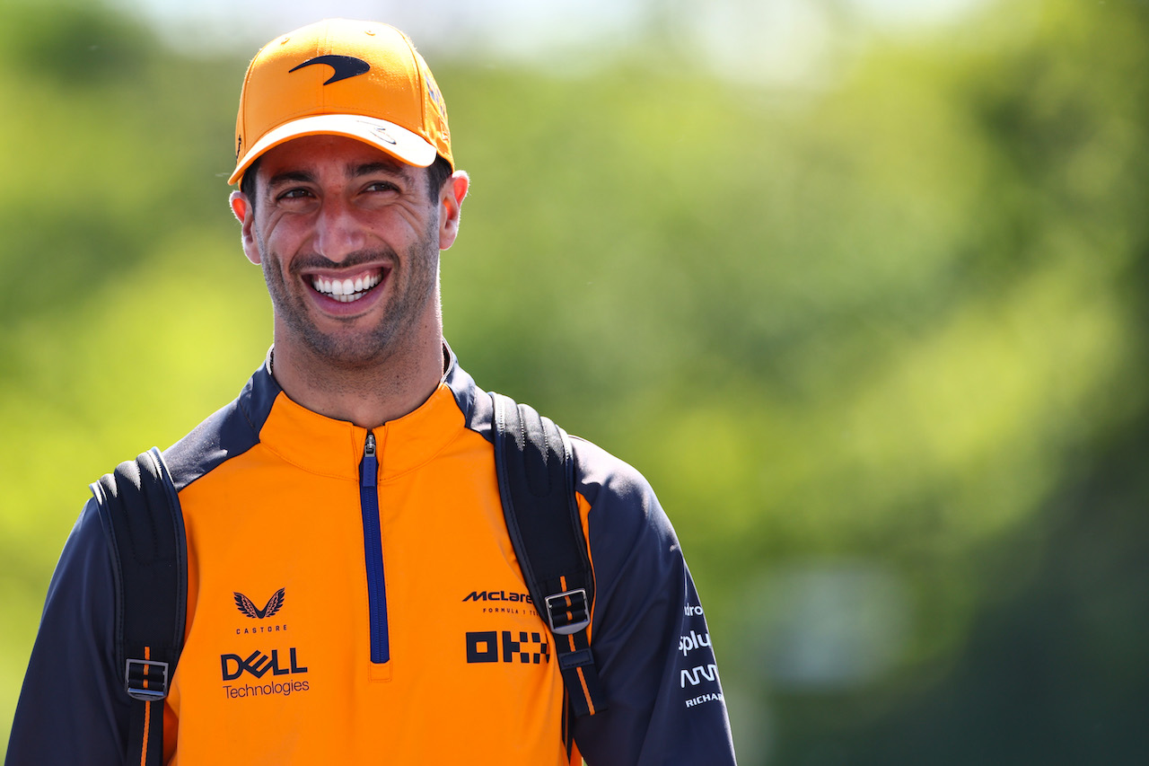 GP CANADA, Daniel Ricciardo (AUS), McLaren F1 Team 
17.06.2022. Formula 1 World Championship, Rd 9, Canadian Grand Prix, Montreal, Canada, Practice Day.
- www.xpbimages.com, EMail: requests@xpbimages.com ¬© Copyright: Charniaux / XPB Images