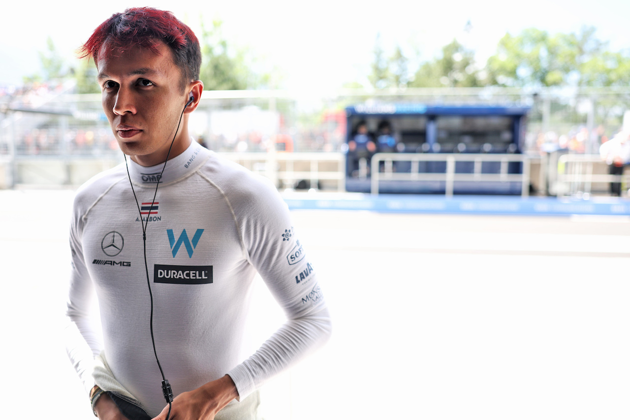 GP CANADA, Alexander Albon (THA) Williams Racing.
17.06.2022. Formula 1 World Championship, Rd 9, Canadian Grand Prix, Montreal, Canada, Practice Day.
- www.xpbimages.com, EMail: requests@xpbimages.com © Copyright: Bearne / XPB Images