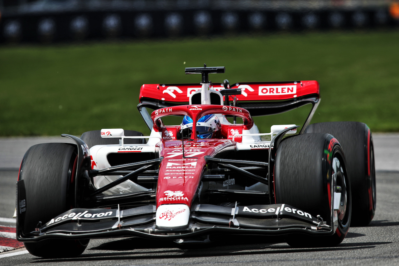 GP CANADA, Valtteri Bottas (FIN) Alfa Romeo F1 Team C42.
17.06.2022. Formula 1 World Championship, Rd 9, Canadian Grand Prix, Montreal, Canada, Practice Day.
 - www.xpbimages.com, EMail: requests@xpbimages.com © Copyright: Coates / XPB Images
