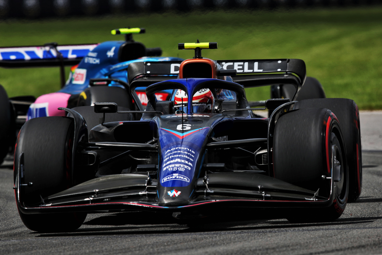 GP CANADA, Nicholas Latifi (CDN) Williams Racing FW44.
17.06.2022. Formula 1 World Championship, Rd 9, Canadian Grand Prix, Montreal, Canada, Practice Day.
 - www.xpbimages.com, EMail: requests@xpbimages.com © Copyright: Coates / XPB Images