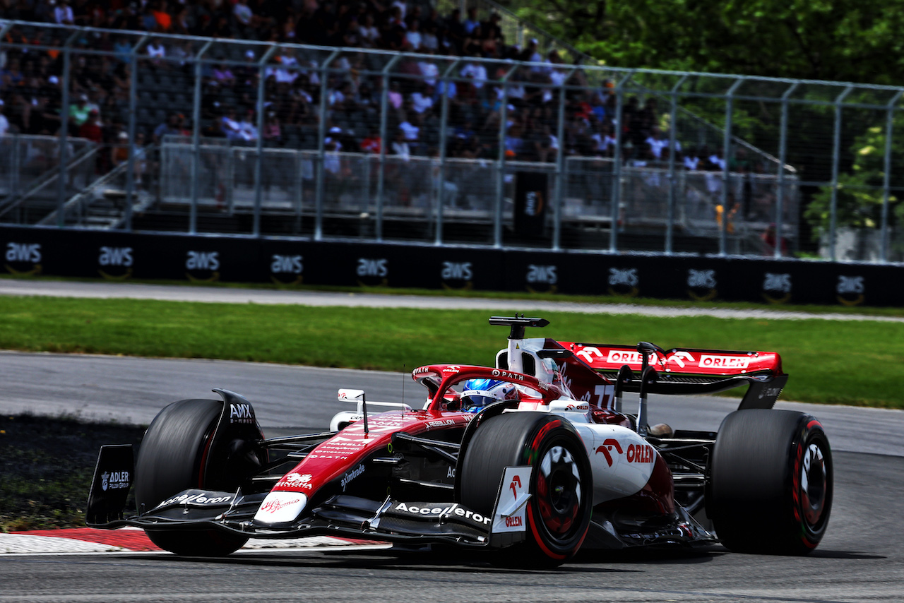 GP CANADA, Valtteri Bottas (FIN) Alfa Romeo F1 Team C42.
17.06.2022. Formula 1 World Championship, Rd 9, Canadian Grand Prix, Montreal, Canada, Practice Day.
- www.xpbimages.com, EMail: requests@xpbimages.com © Copyright: Batchelor / XPB Images