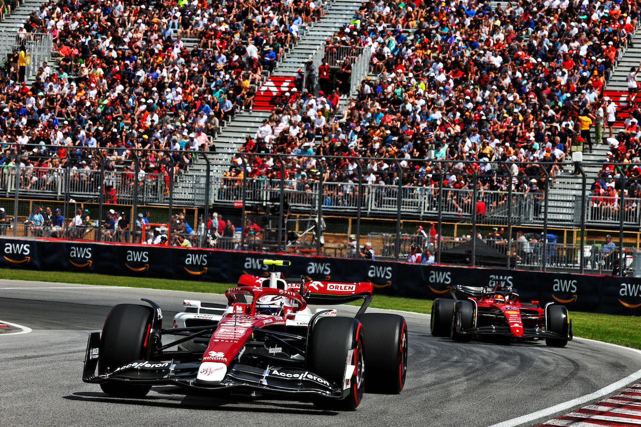GP CANADA, Guanyu Zhou (CHN) Alfa Romeo F1 Team C42.
17.06.2022. Formula 1 World Championship, Rd 9, Canadian Grand Prix, Montreal, Canada, Practice Day.
- www.xpbimages.com, EMail: requests@xpbimages.com © Copyright: Batchelor / XPB Images