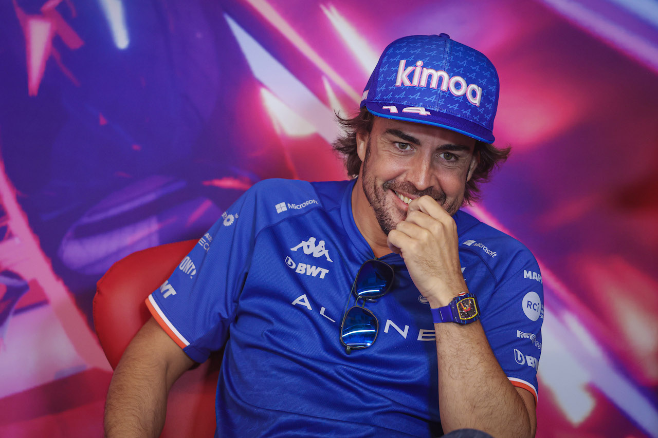 GP CANADA, Fernando Alonso (ESP) Alpine F1 Team in the FIA Press Conference.
17.06.2022. Formula 1 World Championship, Rd 9, Canadian Grand Prix, Montreal, Canada, Practice Day.
- www.xpbimages.com, EMail: requests@xpbimages.com © Copyright: XPB Images
