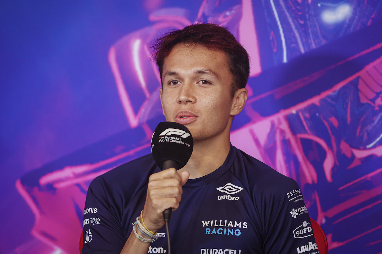 GP CANADA, Alexander Albon (THA) Williams Racing in the FIA Press Conference.
17.06.2022. Formula 1 World Championship, Rd 9, Canadian Grand Prix, Montreal, Canada, Practice Day.
- www.xpbimages.com, EMail: requests@xpbimages.com © Copyright: XPB Images