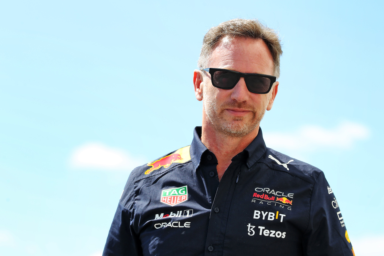 GP CANADA, Christian Horner (GBR) Red Bull Racing Team Principal.
17.06.2022. Formula 1 World Championship, Rd 9, Canadian Grand Prix, Montreal, Canada, Practice Day.
 - www.xpbimages.com, EMail: requests@xpbimages.com © Copyright: Coates / XPB Images