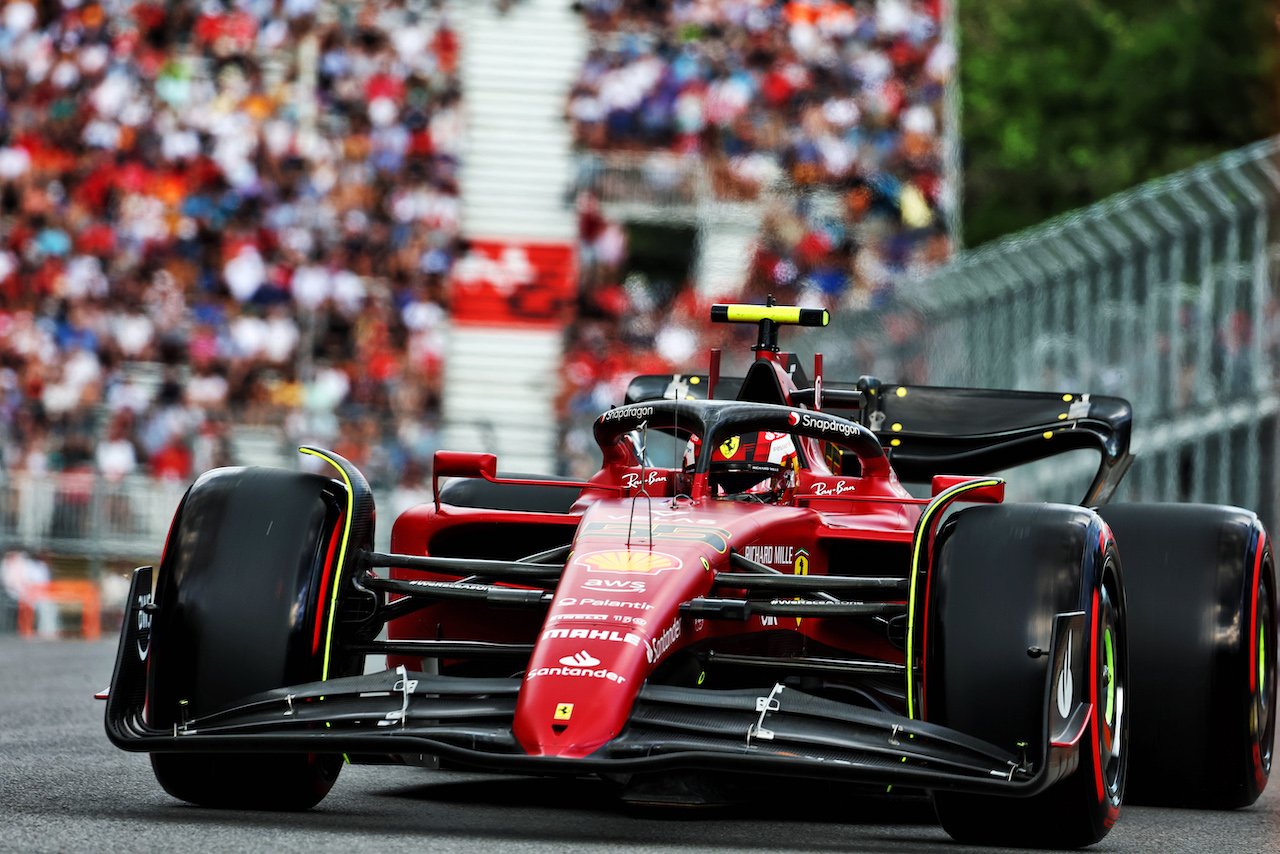 GP CANADA, Carlos Sainz Jr (ESP) Ferrari F1-75.
17.06.2022. Formula 1 World Championship, Rd 9, Canadian Grand Prix, Montreal, Canada, Practice Day.
- www.xpbimages.com, EMail: requests@xpbimages.com © Copyright: Batchelor / XPB Images