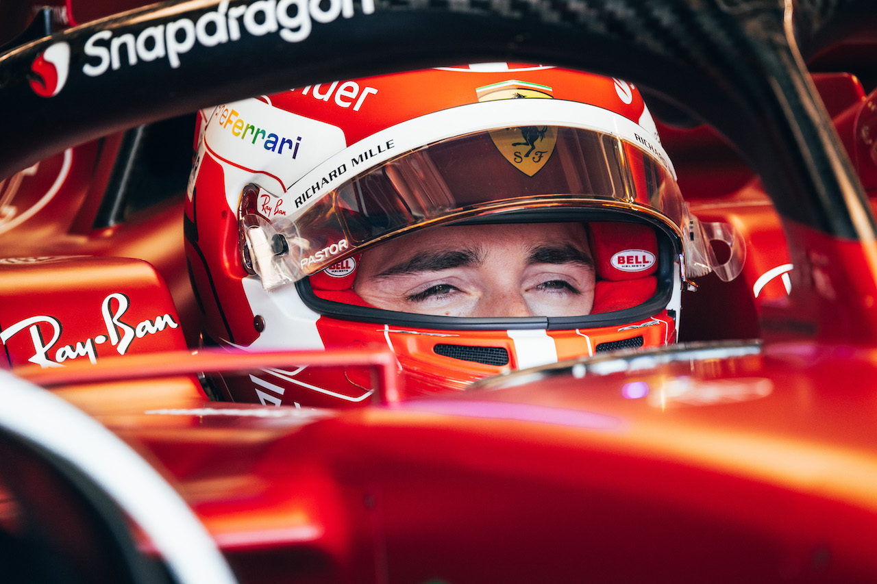 GP CANADA, Charles Leclerc (MON) Ferrari F1-75.
17.06.2022. Formula 1 World Championship, Rd 9, Canadian Grand Prix, Montreal, Canada, Practice Day.
- www.xpbimages.com, EMail: requests@xpbimages.com © Copyright: Bearne / XPB Images