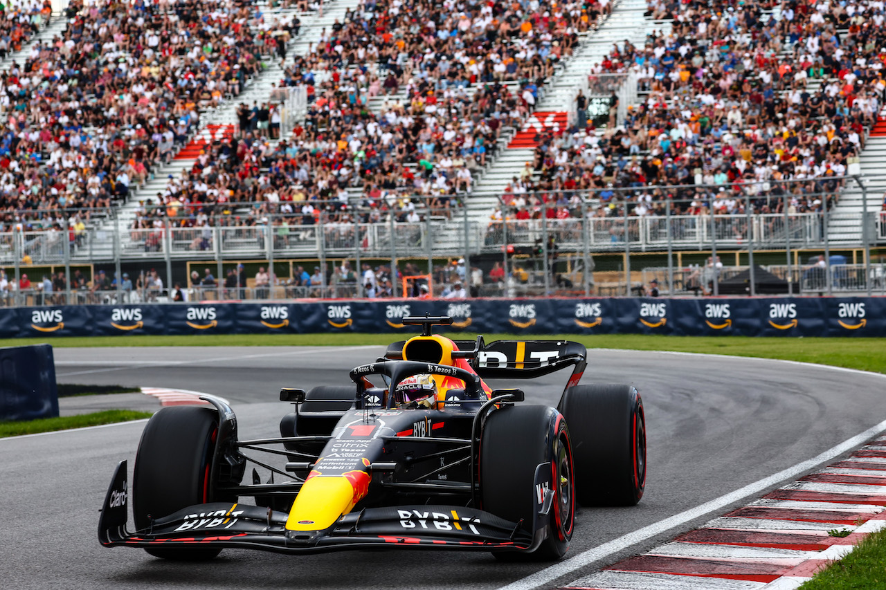 GP CANADA, Max Verstappen (NLD), Red Bull Racing 
17.06.2022. Formula 1 World Championship, Rd 9, Canadian Grand Prix, Montreal, Canada, Practice Day.
- www.xpbimages.com, EMail: requests@xpbimages.com © Copyright: Charniaux / XPB Images