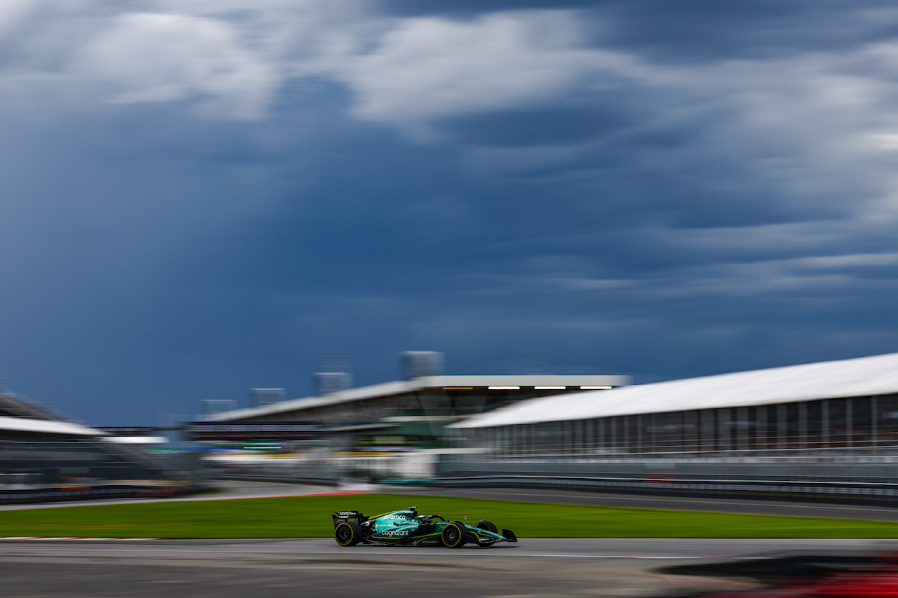 GP CANADA, Sebastian Vettel (GER), Aston Martin F1 Team 
17.06.2022. Formula 1 World Championship, Rd 9, Canadian Grand Prix, Montreal, Canada, Practice Day.
- www.xpbimages.com, EMail: requests@xpbimages.com ¬© Copyright: Charniaux / XPB Images