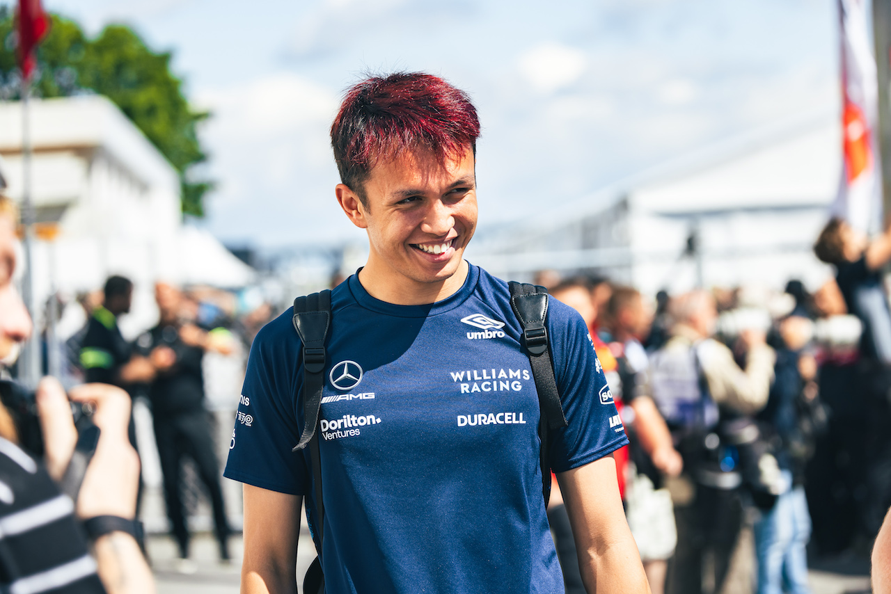GP CANADA, Alexander Albon (THA) Williams Racing.
17.06.2022. Formula 1 World Championship, Rd 9, Canadian Grand Prix, Montreal, Canada, Practice Day.
- www.xpbimages.com, EMail: requests@xpbimages.com © Copyright: Bearne / XPB Images