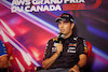 GP CANADA, Sergio Perez (MEX) Red Bull Racing in the FIA Press Conference.
17.06.2022. Formula 1 World Championship, Rd 9, Canadian Grand Prix, Montreal, Canada, Practice Day.
- www.xpbimages.com, EMail: requests@xpbimages.com © Copyright: XPB Images