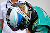 GP CANADA, Sebastian Vettel (GER) Aston Martin F1 Team with helmet highlighting Canada's extraction of oil from the Athabasca tar sands in northeastern Canada.
17.06.2022. Formula 1 World Championship, Rd 9, Canadian Grand Prix, Montreal, Canada, Practice Day.
- www.xpbimages.com, EMail: requests@xpbimages.com © Copyright: Batchelor / XPB Images