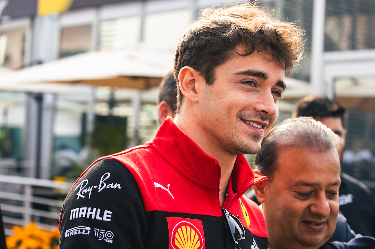 GP CITTA DEL MESSICO, Charles Leclerc (MON) Ferrari.
30.10.2022. Formula 1 World Championship, Rd 20, Mexican Grand Prix, Mexico City, Mexico, Gara Day.
- www.xpbimages.com, EMail: requests@xpbimages.com © Copyright: Bearne / XPB Images
