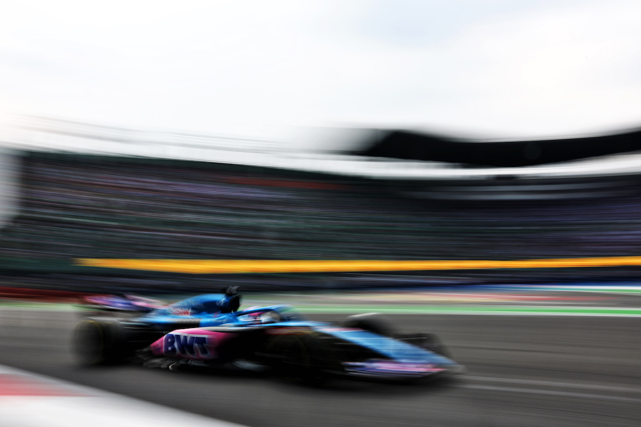 GP CITTA DEL MESSICO, Fernando Alonso (ESP) Alpine F1 Team A522.
30.10.2022. Formula 1 World Championship, Rd 20, Mexican Grand Prix, Mexico City, Mexico, Gara Day.
- www.xpbimages.com, EMail: requests@xpbimages.com © Copyright: Charniaux / XPB Images
