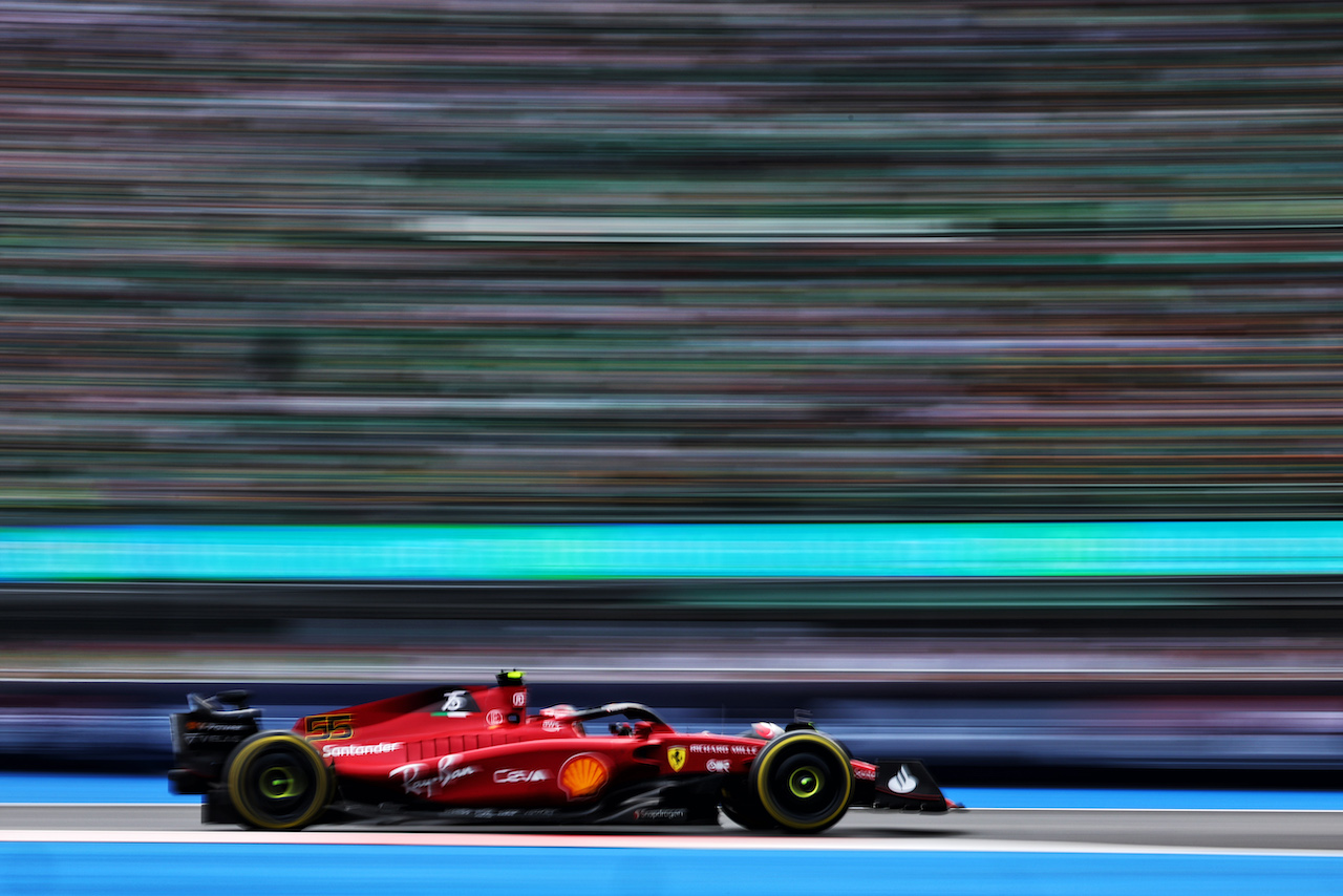 GP CITTA DEL MESSICO, Carlos Sainz Jr (ESP) Ferrari F1-75.
30.10.2022. Formula 1 World Championship, Rd 20, Mexican Grand Prix, Mexico City, Mexico, Gara Day.
- www.xpbimages.com, EMail: requests@xpbimages.com © Copyright: Charniaux / XPB Images
