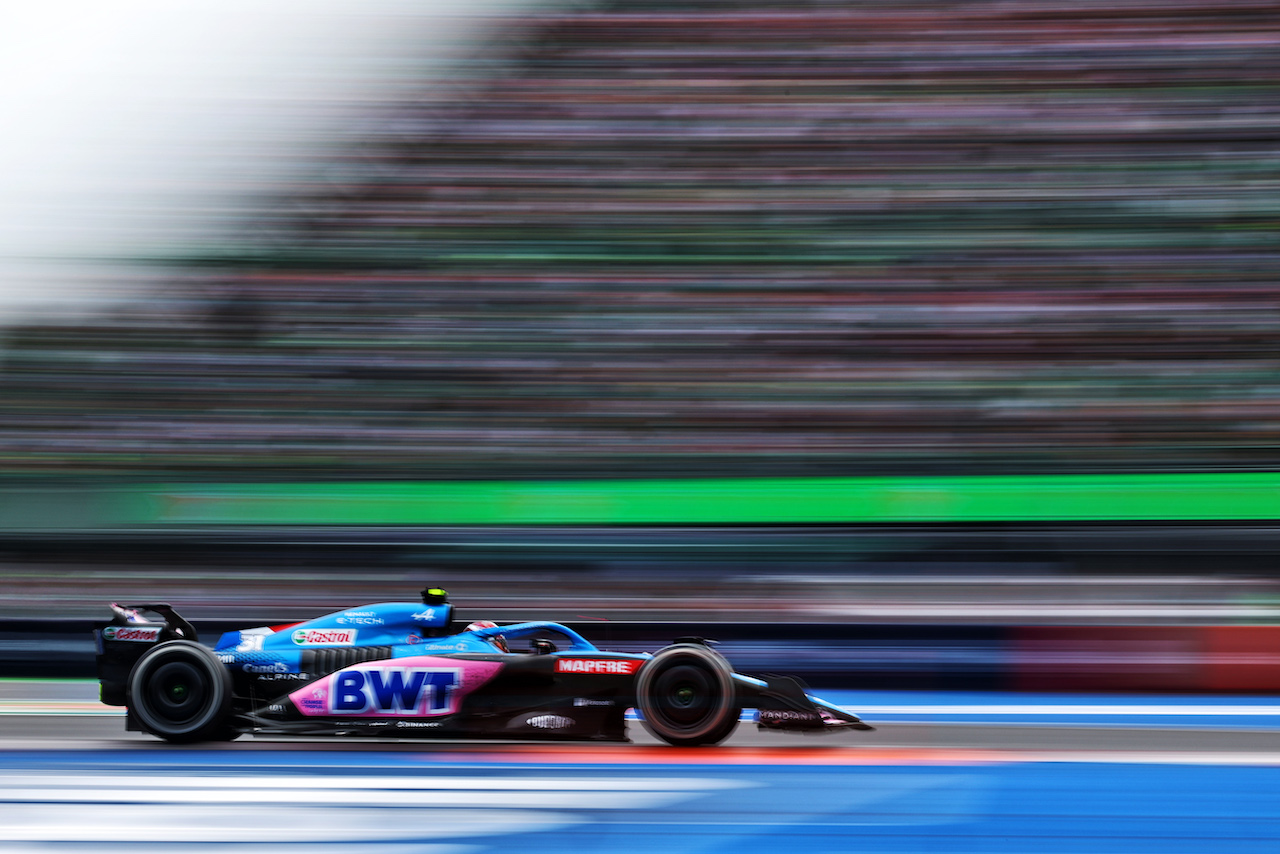 GP CITTA DEL MESSICO, Esteban Ocon (FRA) Alpine F1 Team A522.
30.10.2022. Formula 1 World Championship, Rd 20, Mexican Grand Prix, Mexico City, Mexico, Gara Day.
- www.xpbimages.com, EMail: requests@xpbimages.com © Copyright: Charniaux / XPB Images