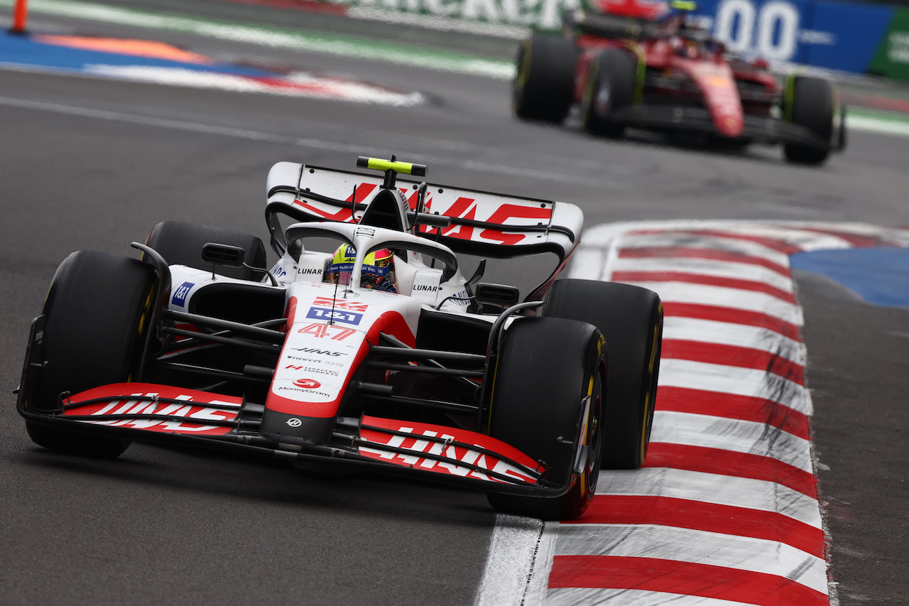 GP CITTA DEL MESSICO, Mick Schumacher (GER) Haas VF-22.
30.10.2022. Formula 1 World Championship, Rd 20, Mexican Grand Prix, Mexico City, Mexico, Gara Day.
- www.xpbimages.com, EMail: requests@xpbimages.com © Copyright: Batchelor / XPB Images