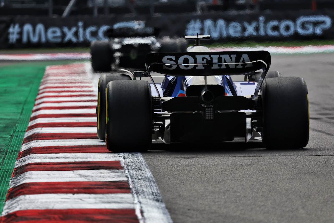 GP CITTA DEL MESSICO, Alexander Albon (THA) Williams Racing FW44.
30.10.2022. Formula 1 World Championship, Rd 20, Mexican Grand Prix, Mexico City, Mexico, Gara Day.
- www.xpbimages.com, EMail: requests@xpbimages.com © Copyright: Bearne / XPB Images