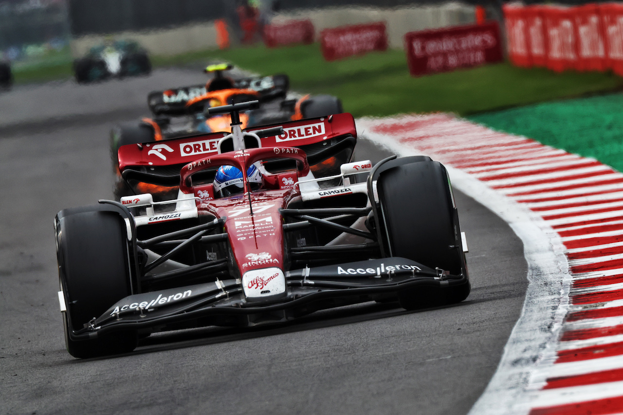 GP CITTA DEL MESSICO, Valtteri Bottas (FIN) Alfa Romeo F1 Team C42.
30.10.2022. Formula 1 World Championship, Rd 20, Mexican Grand Prix, Mexico City, Mexico, Gara Day.
 - www.xpbimages.com, EMail: requests@xpbimages.com © Copyright: Coates / XPB Images